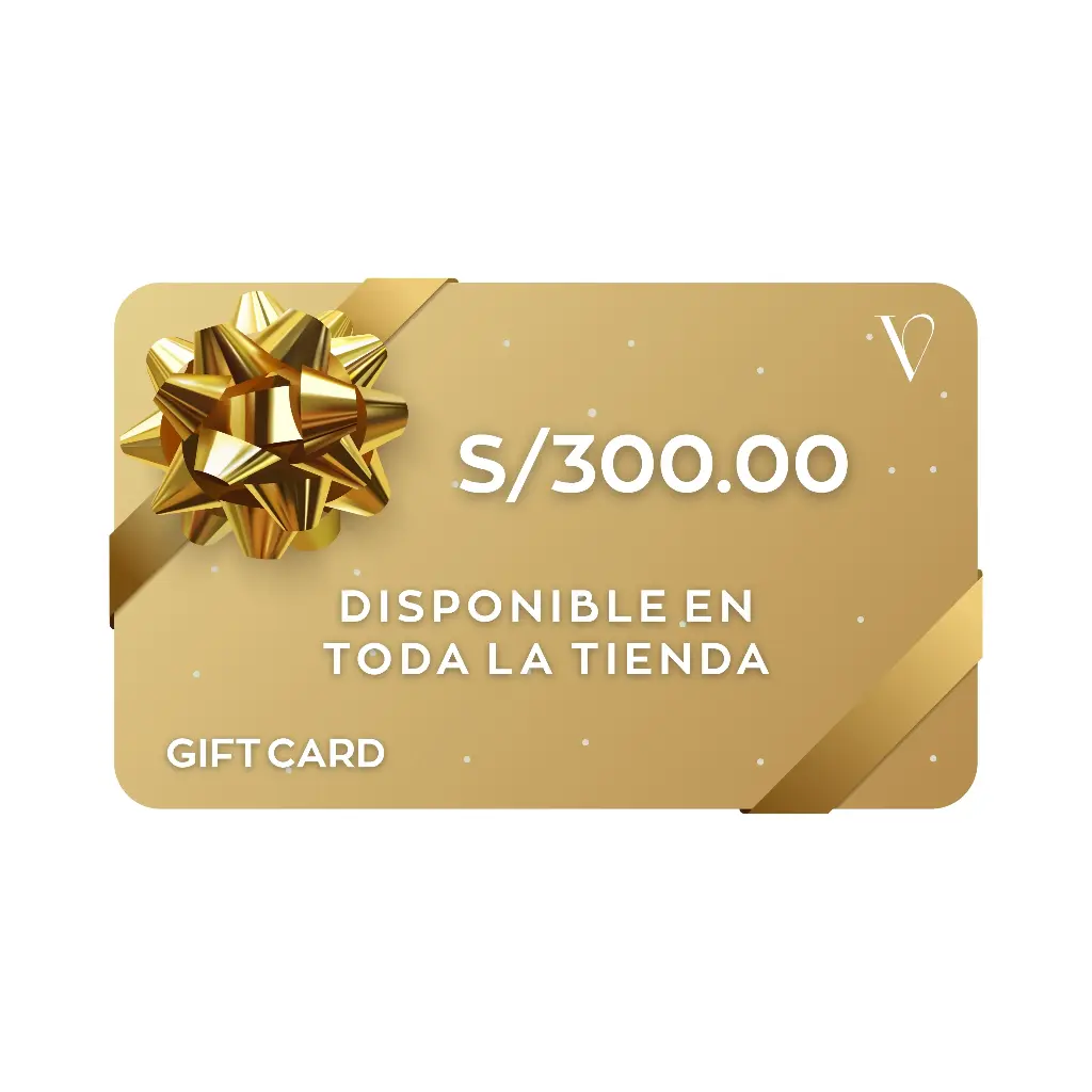 Tarjeta de Regalos s/300