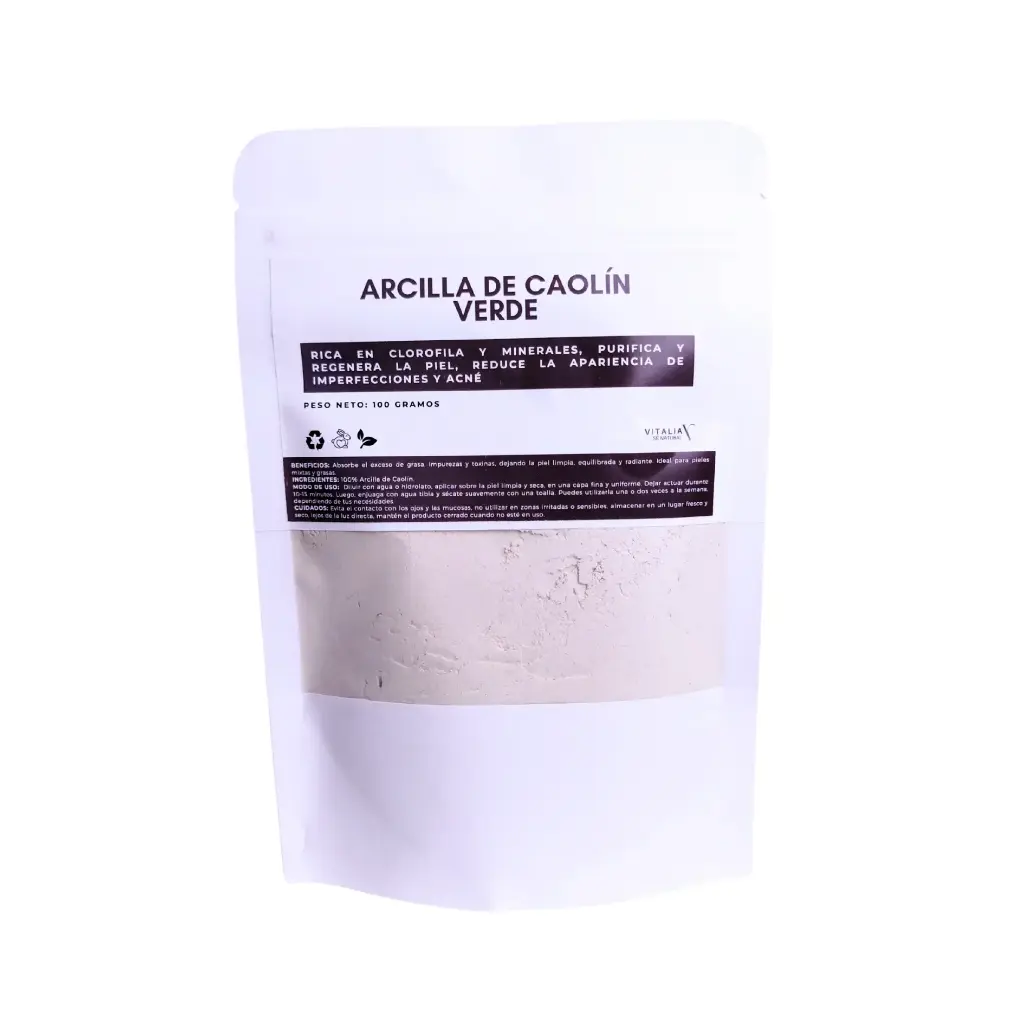 Arcilla de Caolín Verde