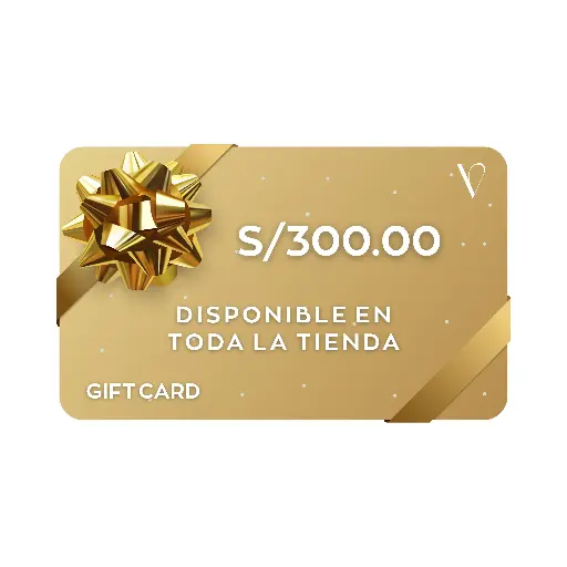 Tarjeta de Regalos s/300