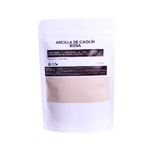 Arcilla de Caolín Rosa